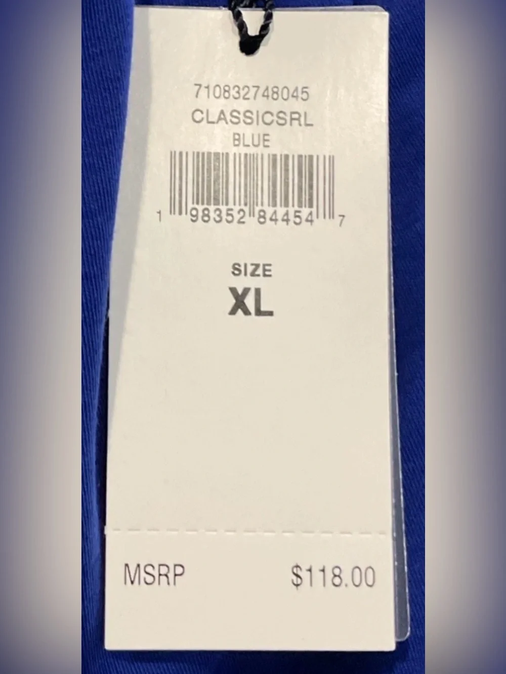Polo Ralph Lauren Men’s Classic Fit Soft Cotton Polo Shirt Blue NWT